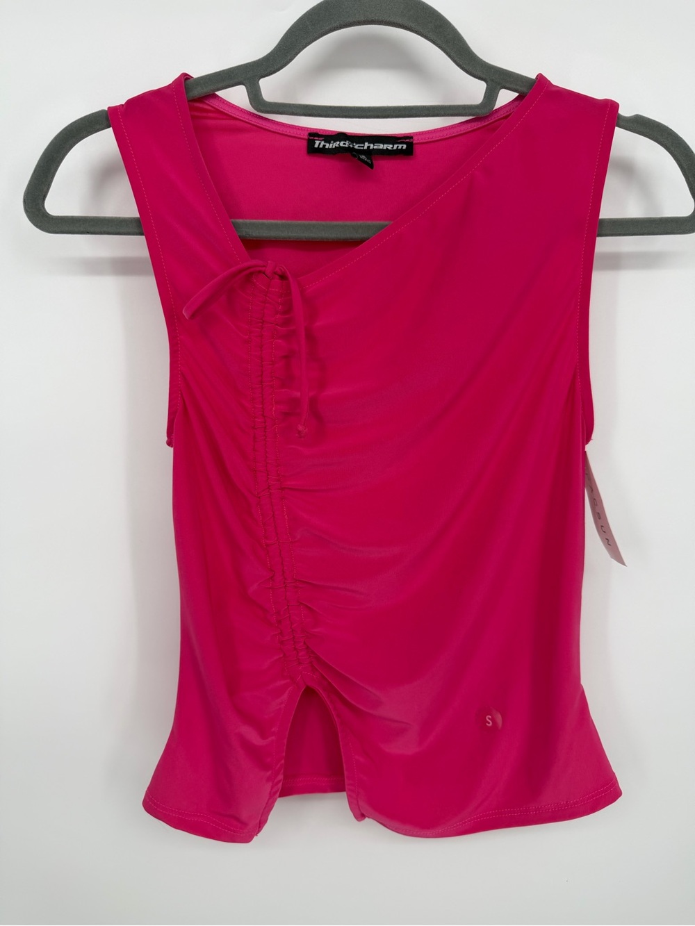 Third Charm Ruched Top